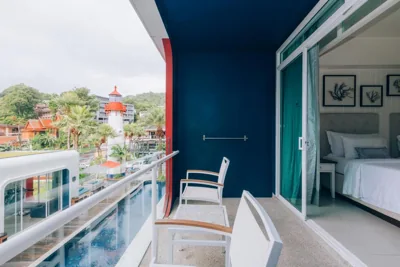 Habitación Deluxe doble con vistas a la piscina — Sugar Marina Hotel - NAUTICAL - Kata Beach
